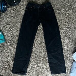 Levi's Black Denim Jeans